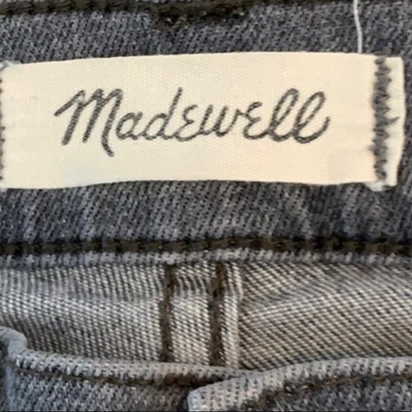 Madewell 9” High Riser Skinny Skinny Gray Jeans size 24 - Picture 5 of 6